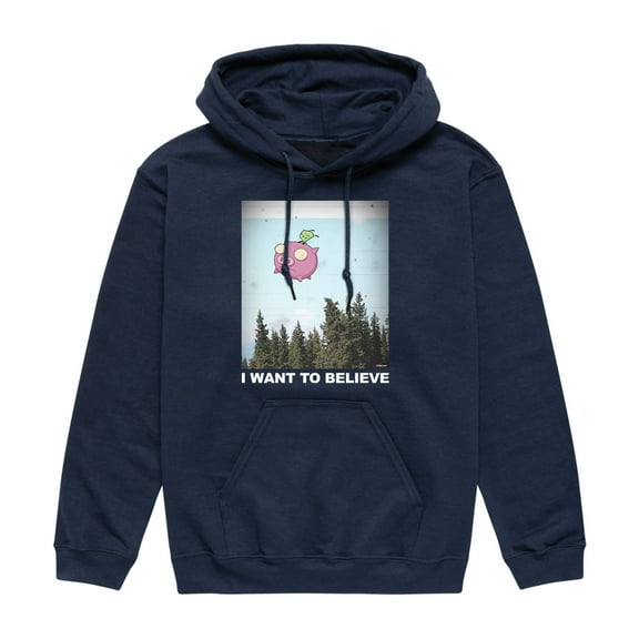 Invader ZIM - ZIM and GIR - Men's Pullover Hooded Fleece Sweatshirt