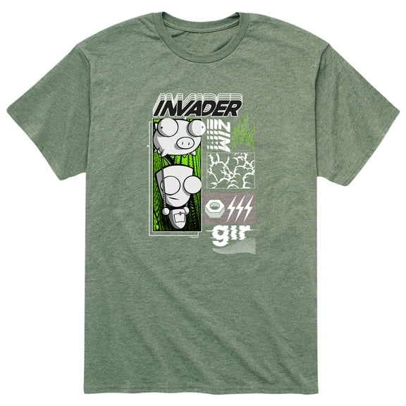 Invader ZIM - ZIM and GIR - Men's Short Sleeve Graphic T-Shirt