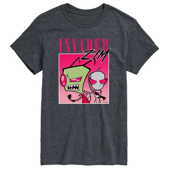 Invader ZIM - ZIM and GIR - Men's Short Sleeve Graphic T-Shirt