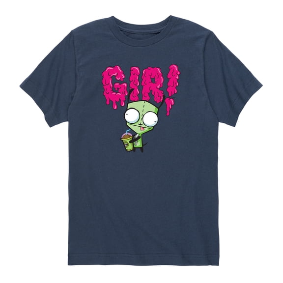 Invader ZIM - ZIM and GIR - Toddler And Youth Short Sleeve Graphic T-Shirt