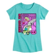 Invader ZIM - ZIM with Kanji Failure - 2001 - Toddler And Youth Girls Short Sleeve Graphic T-Shirt