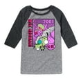 thumbnail image 1 of Invader ZIM - ZIM with Kanji Failure - 2001 - Toddler And Youth Raglan Graphic T-Shirt, 1 of 5