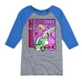 thumbnail image 1 of Invader ZIM - ZIM with Kanji Failure - 2001 - Toddler And Youth Raglan Graphic T-Shirt, 1 of 4