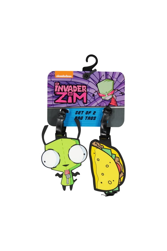 2-Piece Suitcase ID Tag Set with Adjustable Straps, Multi