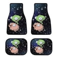 thumbnail image 1 of Invader Zim 4 Pcs Car Floor Mats Universal Fit Floor Mats Front & Rear Liners for Trucks Van SUV Auto, 1 of 8