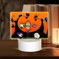 thumbnail image 1 of Invader Zim Acrylic Night Light Adjustable 3 Light Modes USB Cable Lamp Light Display Base Rectangular LED Light For Bookshelves Desk Bedside Tables Bedroom Child Room, 1 of 9