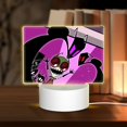 thumbnail image 1 of Invader Zim Acrylic Night Light Adjustable 3 Light Modes USB Cable Lamp Light Display Base Rectangular LED Light For Bookshelves Desk Bedside Tables Bedroom Child Room, 1 of 9