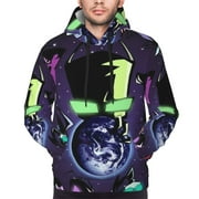 Invader Zim Alien Gir Sweatshirt For Mens Fashion Hoodies Pullover Athletic Daily Hoody Hooded Gift