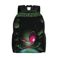 thumbnail image 1 of Invader Zim Backpack Lightweight Unisex Basic Daypack Bookbag Laptop Satchel Rucksack For Travel School Office Daily, 1 of 8