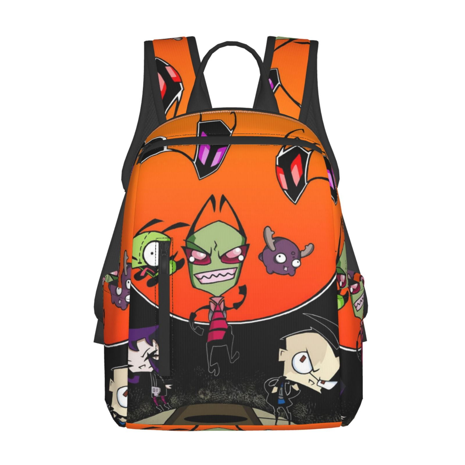 Invader Zim Backpack Student School Bag Bookbag Satchel Lightweight