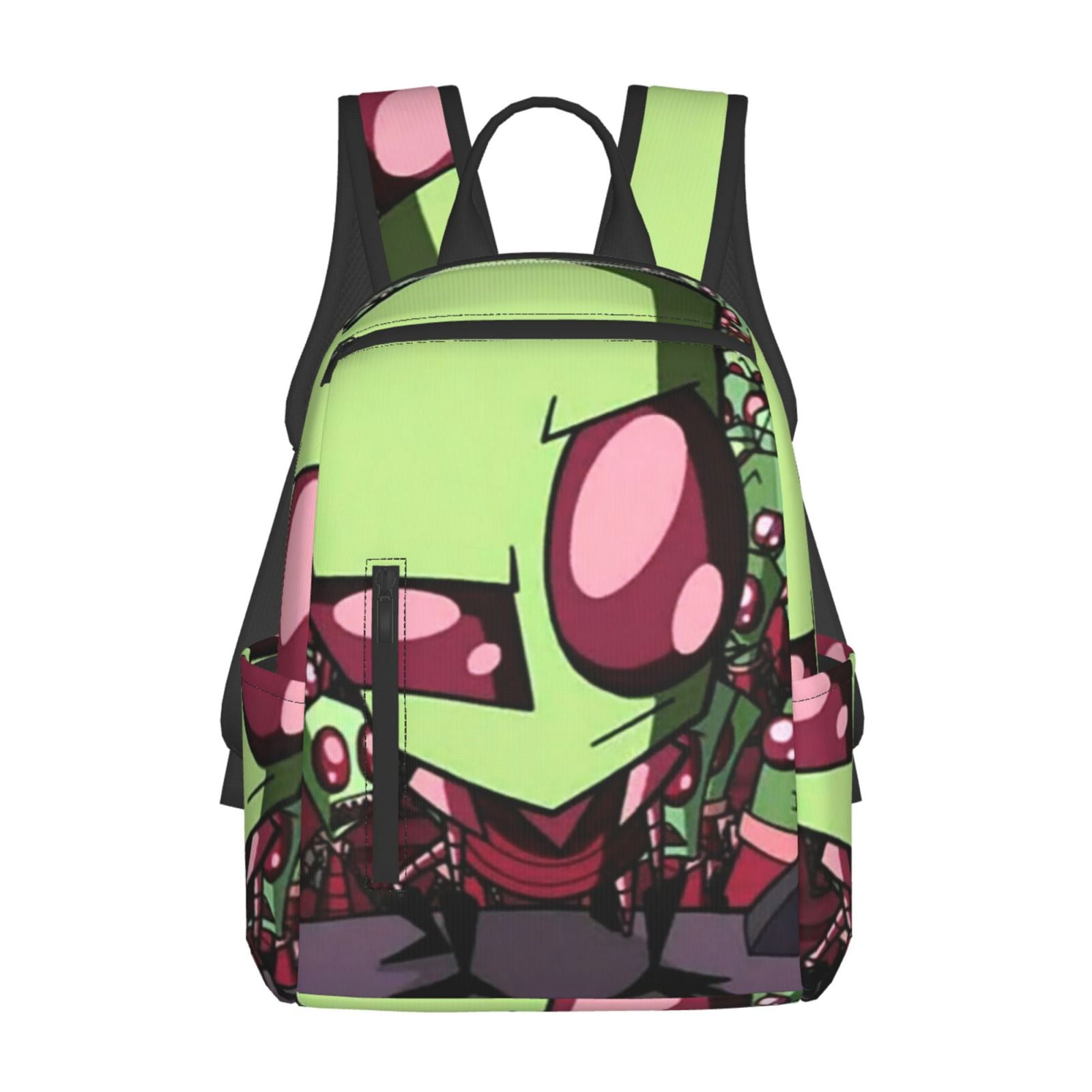 Invader Zim Backpack Student School Bag Bookbag Satchel Lightweight