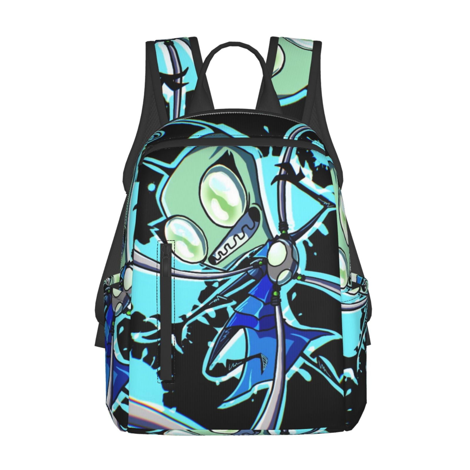 Invader Zim Backpack Student School Bag Bookbag Satchel Lightweight