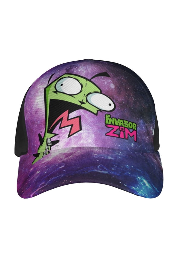 Invader Zim Baseball Hat Hip Hop Caps Sun Hat Outdoor Trucker Hat Adjustable Size For Women Men Teen