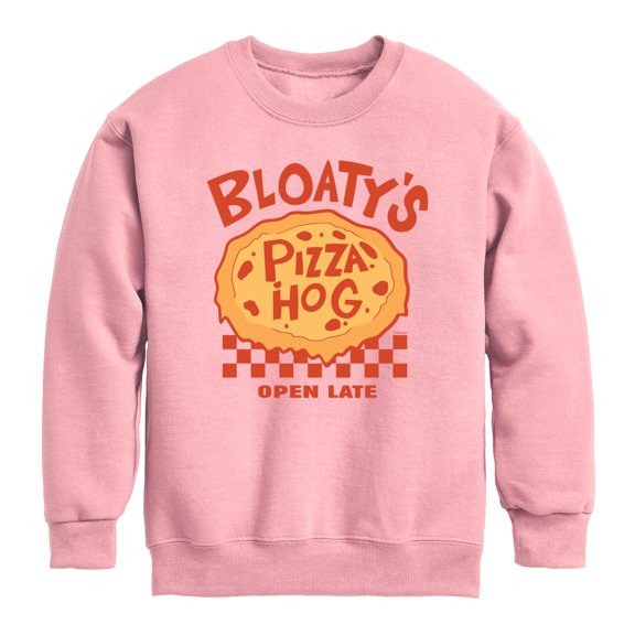 Invader Zim - Bloatys Pizza Hog - Youth Crew Fleece Sweatshirt