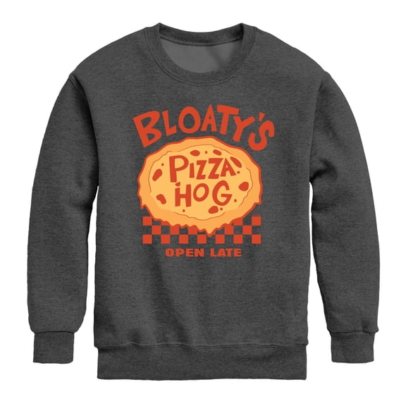 Invader Zim - Bloatys Pizza Hog - Youth Crew Fleece Sweatshirt