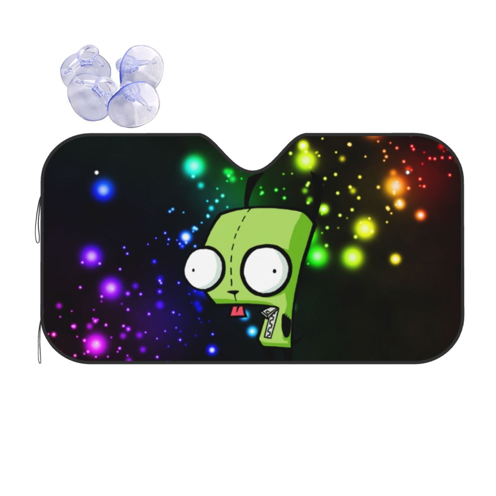 Invader Zim Car Windshield Sun Shade Auto Front Window Sunshade Cover ...