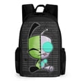 thumbnail image 1 of Invader Zim Casual Backpack Lightweight Daypack Bookbag Printed Shoulder Bag Rucksack, 1 of 8