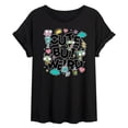 thumbnail image 1 of Invader Zim - Cute But Weird Gir - Juniors Oversized Graphic T-Shirt, 1 of 4