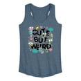 thumbnail image 1 of Invader Zim - Cute But Weird Gir - Women's Racerback Graphic Tank, 1 of 3