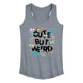 thumbnail image 1 of Invader Zim - Cute But Weird Gir - Women's Racerback Graphic Tank, 1 of 3