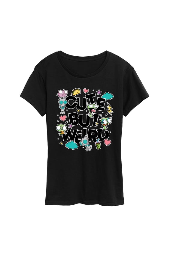 - Cute But Weird Gir - Women's Short Sleeve Graphic T-Shirt