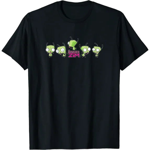 Zim Invasion Invader Zim - Dancing Gir T-Shirt , Vintage T-Shirt - Walmart.com