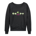 thumbnail image 1 of Invader Zim - Dancing Gir - Women's French Terry Long Sleeve Pullover, 1 of 4