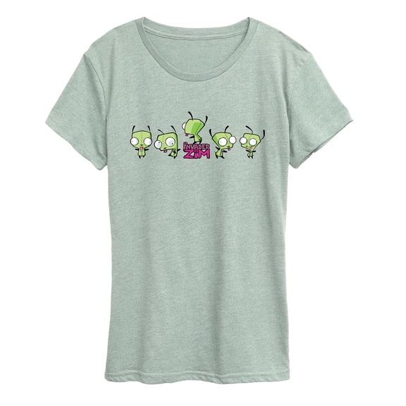 Invader Zim - Dancing Gir - Women's Short Sleeve Graphic T-Shirt