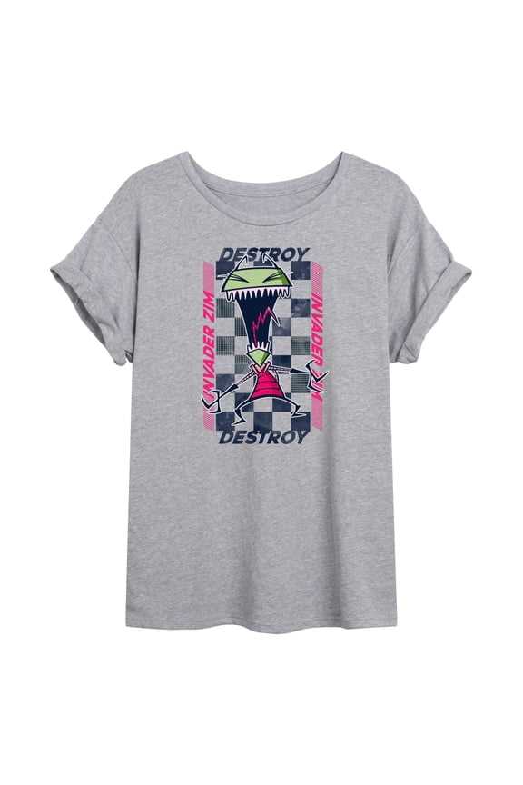 - Destroyer - Women's Oversized Graphic T-Shirt