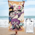 thumbnail image 1 of Invader Zim Dib Gaz Quick Dry Bath Towel Lightweight Soft Absorbent Beach Towel For Bathroom Shower Swimming Pool Gym Spa, 1 of 1