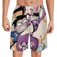 thumbnail image 1 of Invader Zim Dib Gaz Short Sweatpants Summer Daily Cozy Lounge Shorts 3D Printed Beach Shorts Sweatpants With Drawstring And Pockets, 1 of 7
