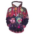 thumbnail image 1 of Invader Zim Fun Sweatshirt For Mens And Womens Fashion Hoodies Pullover Athletic Daily Hoody Hooded With Pocket And Drawstring Adult Unisex Sweatshirt Gift, 1 of 8
