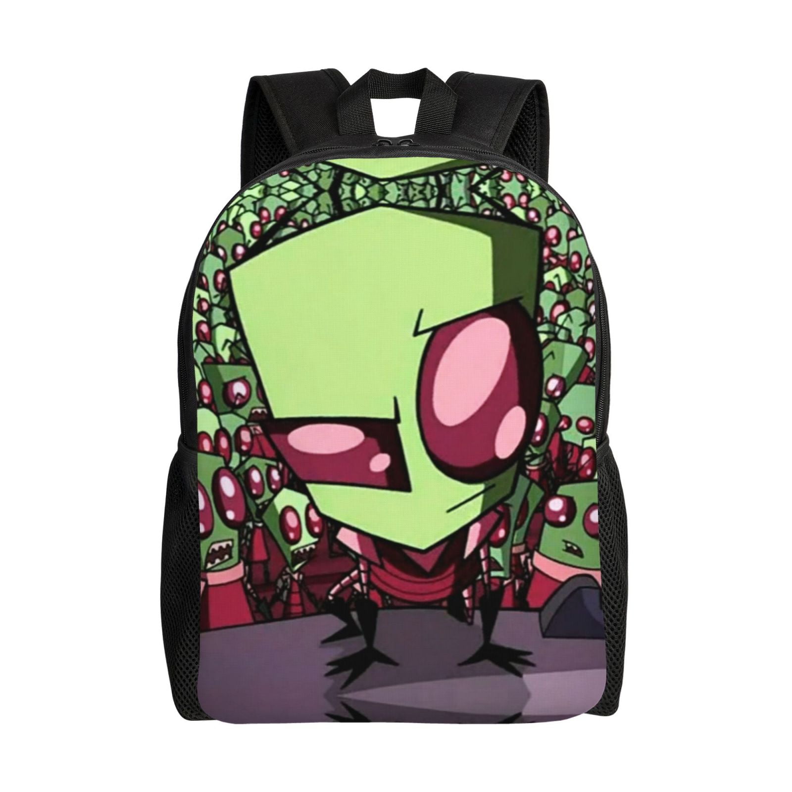 Invader Zim Funny Backpack for Men/Women Cartoon Bookbag Anime Daypack