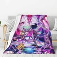 thumbnail image 1 of Invader Zim Funny Thick Blanket Cozy Soft Fuzzy Anti-pilling Flannel Throw Blanket Warm Sofa Bed Blanket 60"x50" For Adult Teen Kids, 1 of 8