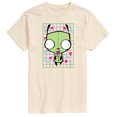 Zim Invasion Invader Zim - GIR Retro Grid Men's Short Sleeve Graphic T-Shirt ...