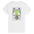Zim Invasion Invader Zim - GIR Retro Grid Men's Short Sleeve Graphic T-Shirt ...