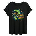thumbnail image 1 of Invader Zim - Gimme Candy Gir - Women's Oversized Graphic T-Shirt, 1 of 4