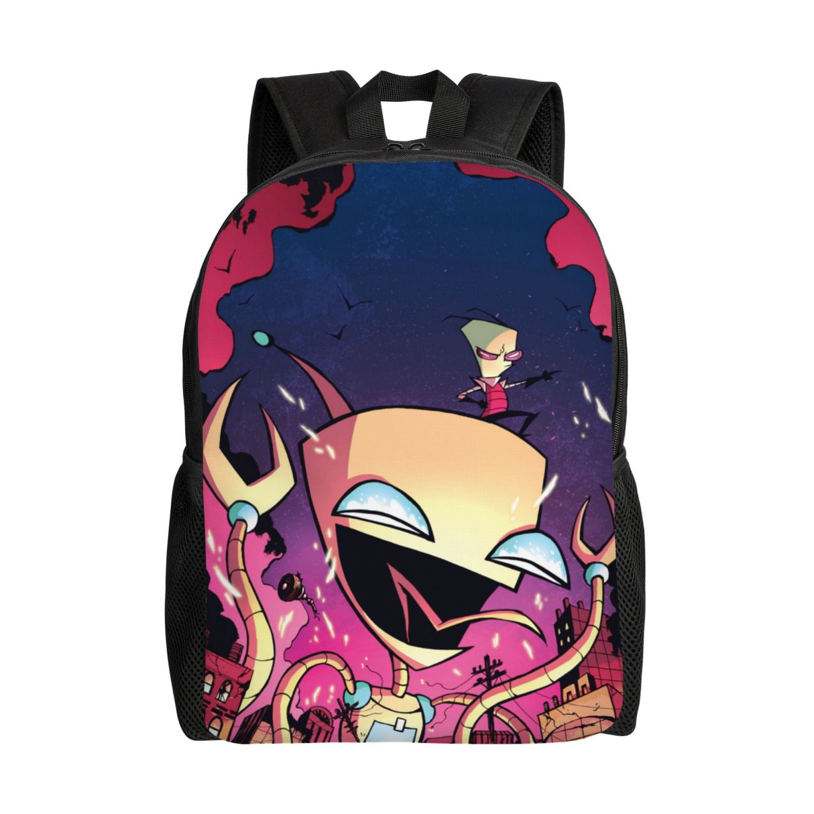 Invader Zim Gir Backpack Lightweight Unisex Basic Daypack Bookbag