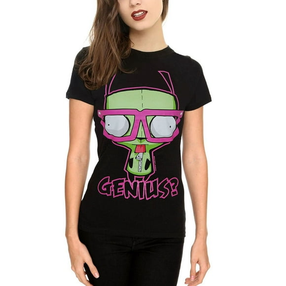 Invader Zim Gir Genius Duh Junior T-Shirt