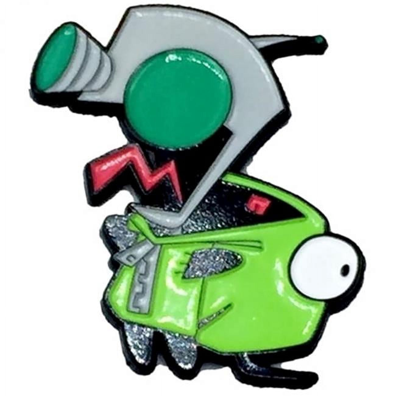 Vyzer Singer Pin Invader Zim Gir Screaming Enamel Pin - Walmart.com