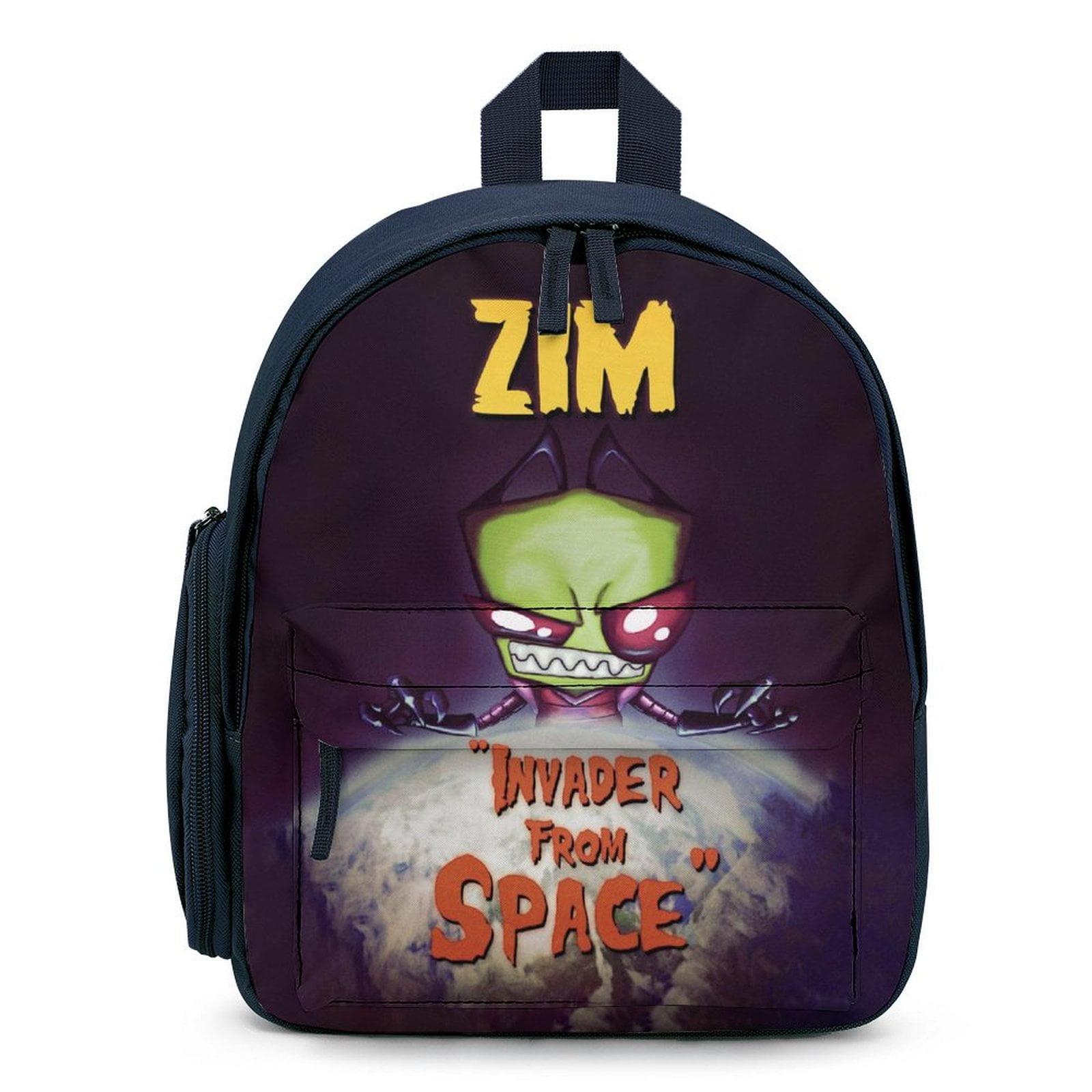 Invader Zim Gir Small Backpack Small Backpack Purse for Cartoon ...