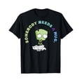 Zim Invasion Invader Zim Gir Somebody Needs A Hug Sad Portait T-Shirt - Walmart.com