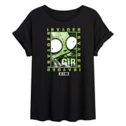 Invader Zim - Gir Trip Womens Relaxed Fit T-Shirt