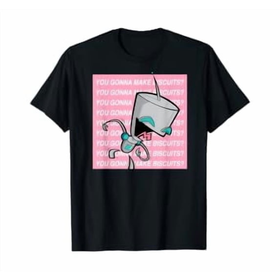 Invader Zim Gir You Gonna Make Biscuits Everyday T-shirt - Walmart.com