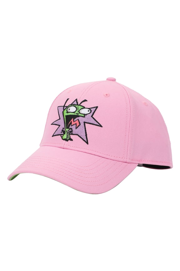 Invader Zim Girl Bright Pink Baseball Hat