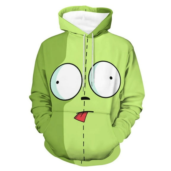 Invader Zim Hoodie Unisex 3d Novelty Hoodies Graphic Hoodies Pullover Sweatshirts For Men Women Teen 3XL