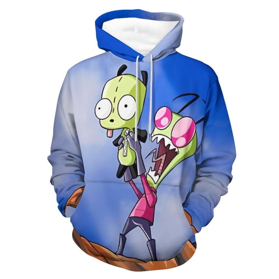 Invader Zim Hoodie Unisex 3d Novelty Hoodies Graphic Hoodies Pullover Sweatshirts For Men Women Teen S
