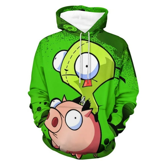 Invader Zim Hoodie Unisex 3d Novelty Hoodies Graphic Hoodies Pullover Sweatshirts For Men Women Teen S