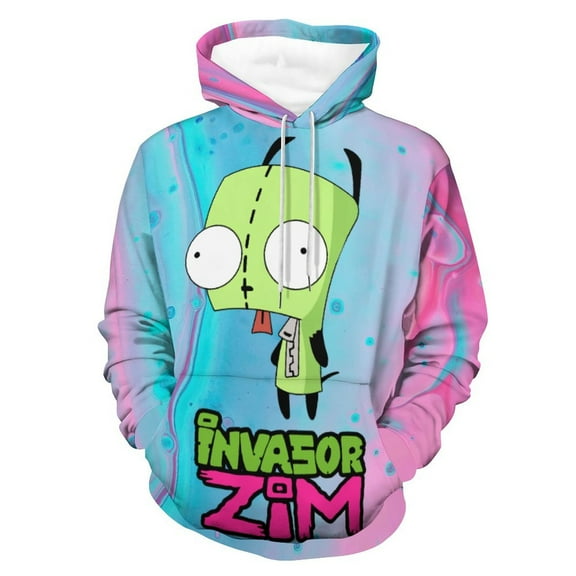 Invader Zim Hoodie Unisex 3d Novelty Hoodies Graphic Hoodies Pullover Sweatshirts For Men Women Teen S