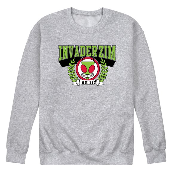 Invader Zim - Invader Zim Collegiate - Men's Crew Fleece Sweatshirt